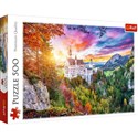 Trefl puzzle 500 Widok na zamek Neuschwanstein - 