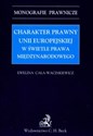 Charakter prawny UE w świetle prawa międzynarodowego  