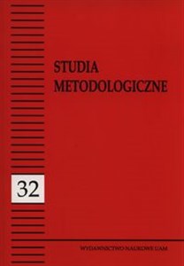 Studia metodologiczne 32  Polish bookstore