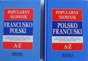 Popularny słownik polsko-francuski francusko-polski 