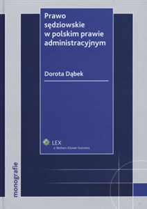 Prawo sędziowskie w polskim prawie administracyjnym chicago polish bookstore