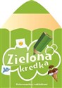Zielona kredka Kolorowanka z naklejkami - Sylwia Chojecka