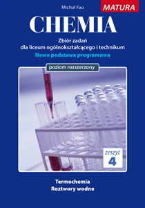 Chemia Zbiór zadań Zeszyt 4 Matura poziom rozszerzony buy polish books in Usa