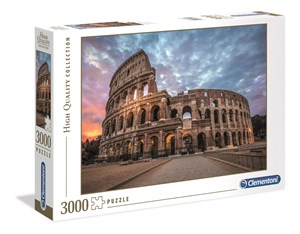 Puzzle 3000 High Quality Collection Coliseum Sunrise  