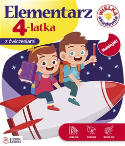 Elementarz 4-latka Wielka Akademia Polish bookstore