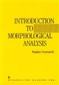 Introduction to Morphological Analysis  
