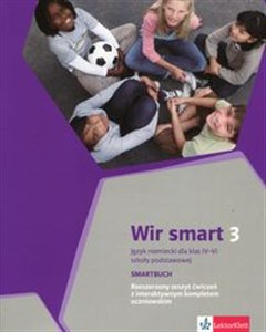 Wir Smart Język niemiecki 3 Smartbuch Rozszerzony zeszyt ćwiczeń z interaktywnym kompletem uczniowskim dla klas IV-VI z płytą CD Szkoła podstawowa polish usa