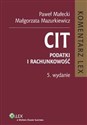 CIT Podatki i rachunkowość Komentarz in polish