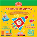 Potrafię rysować Kształty Pojazdy Książka z szablonami online polish bookstore