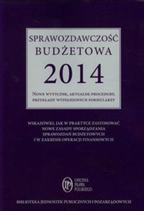 Sprawozdawczość budżetowa 2014 Nowe wytyczne, aktualne procedury, przykłady wypełnionych formularzy 