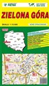 Zielona Góra 1:15 000 plan miasta PIĘTKA online polish bookstore