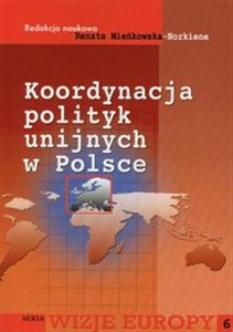 Koordynacja polityk unijnych w Polsce  online polish bookstore