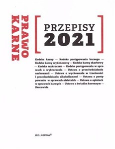 Prawo karne Przepisy 2021 Canada Bookstore