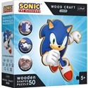 Puzzle drewniane Sprytny Sonic 50 - 