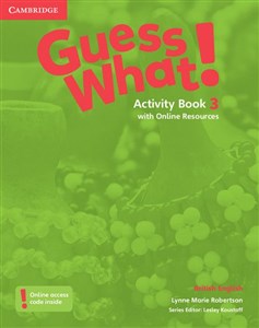 Guess What! 3 Activity Book with Online Resources Polish bookstore