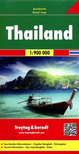 Tajlandia mapa 1:900 000 Freytag & Berndt to buy in USA