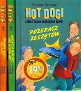 Hot Dogi Zestaw Pożeracz zeszytów Siostry i inni kosmici Czy warto być dobrym uczniem - Polish Bookstore USA
