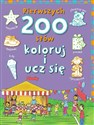 Pierwszych 200 słów. Koloruj i ucz się - Polish Bookstore USA