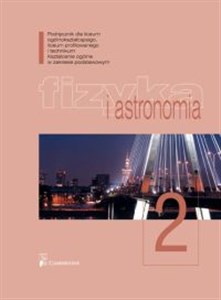 Fizyka i astronomia 2 Podręcznik Liceum zakres podstawowy books in polish