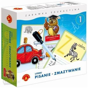 Pisanie-zmazywanie 1 Literki Zabawka edukacyjna polish usa