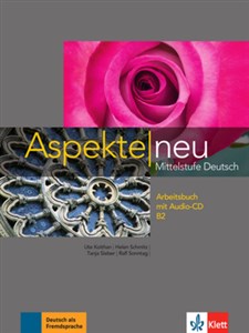 Aspekte Neu Mittelstufe Deutsch B2 Arbeitsbuch + CD in polish