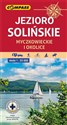 Jezioro Solińskie Myczkowieckie i okolice Mapa turystyczna 1:25 000  Polish Books Canada