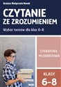 Czytanie ze zrozumieniem kl. 6-8 SP Lit. młodzież.  chicago polish bookstore