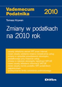 Zmiany w podatkach na 2010 rok  