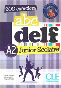 ABC DELF A2 Junior Scolaire Podręcznik z kluczem z płytą DVD 200 ćwiczeń in polish