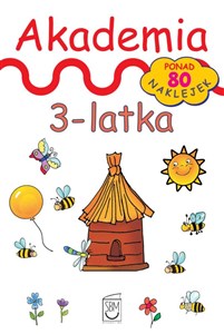 Akademia 3-latka biała books in polish