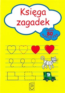 Ksiega zagadek 80 naklejek Polish Books Canada