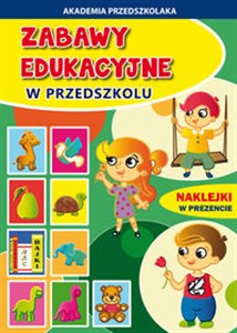 Zabawy edukacyjne w przedszkolu Naklejki w prezencie pl online bookstore