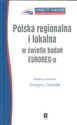 Polska regionalna i lokalna w świetle badań EUROREG-u polish books in canada