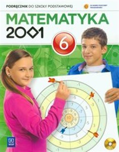 Matematyka 2001 6 Podręcznik z płytą CD Szkoła podstawowa Canada Bookstore