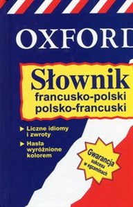 Słownik francusko-polski Oxford nowy  