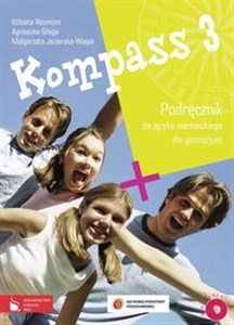 Kompass 3 Podręcznik do języka niemieckiego dla gimnazjum z płytą CD chicago polish bookstore