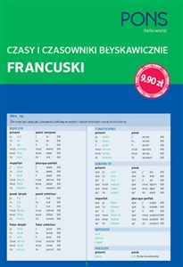 Czasy i czasowniki błyskawicznie MINI francuskie online polish bookstore