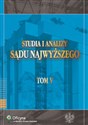 Studia i analizy Sądu Najwyższego Tom 5 - 