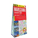 Warszawa Łomianki Ząbki foliowany plan miasta 1:26 000  