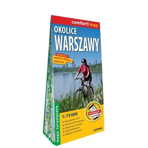 Okolice Warszawy Mapa turystyczna 1:75 000  online polish bookstore
