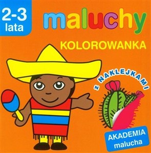 Maluchy Kolorowanka Akademia malucha 2-3 lata buy polish books in Usa