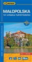 Małopolska 101 atrakcji turystycznych mapa samochodowo-krajoznawcza 1:200 000 pl online bookstore
