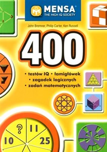 400 testów IQ łamigłówek zagadek logicznych zadań matematycznych Polish bookstore