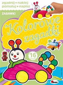 Kolorowe zagadki Zabawki polish books in canada