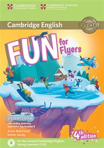 Fun for Flyers Student's Book + Online Activities Polish Books Canada