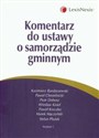 Komentarz do ustawy o samorządzie gminnym Polish bookstore