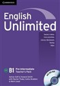 English Unlimited Pre-intermediate Teacher's Pack + DVD chicago polish bookstore