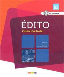 Edito Nouveau B2 Ćwiczenia + płyta MP3 Polish Books Canada