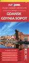 Gdańsk Gdynia Sopot plan miasta  1:22 500 - Opracowanie Zbiorowe