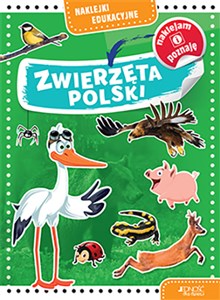 Naklejki edukacyjne Zwierzęta Polski polish books in canada